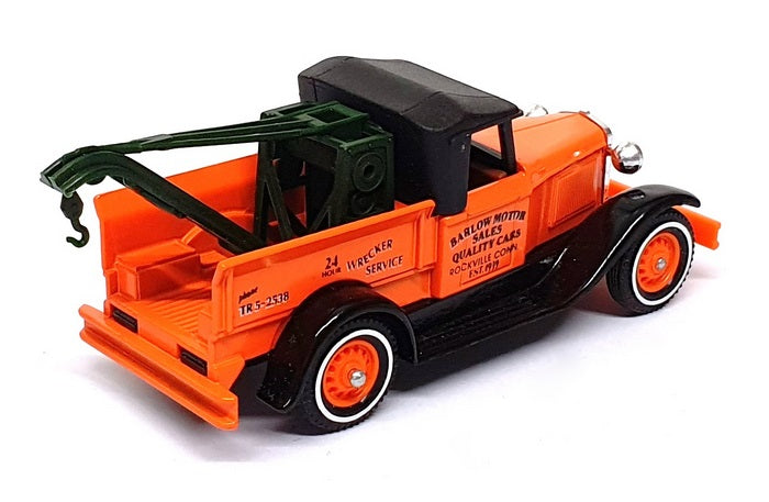 Matchbox Models Of Yesteryear Y7 - 1930 Model A Ford Wreck Truck - Orange