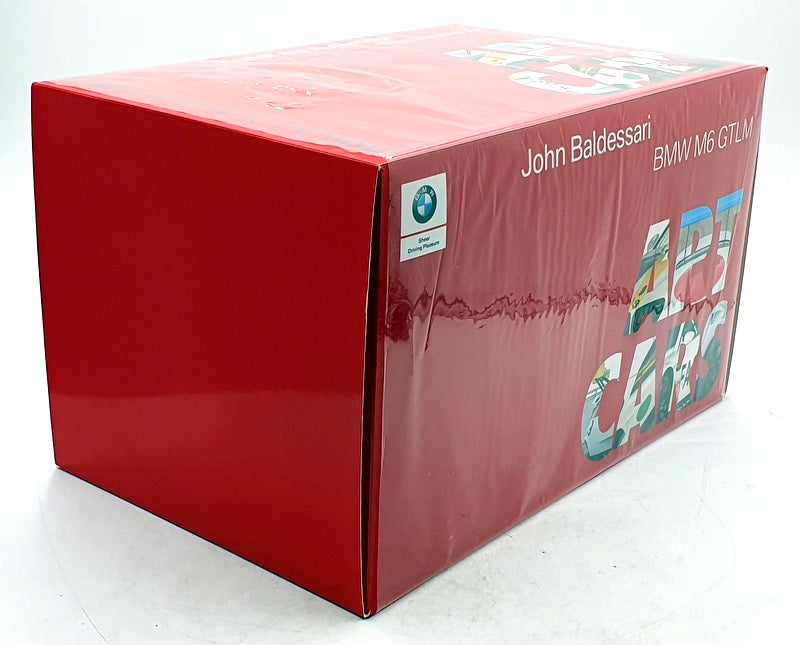 Minichamps Art Car 1/18 Scale 80 43 2 447 953 - John Baldessari BMW M6 GTLM