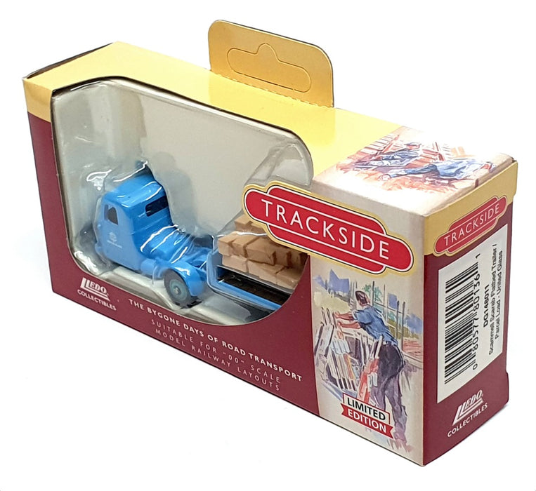 Lledo 1/76 Scale DG148011 - Scammell Scarab & Parcel Load (United Glass) Blue