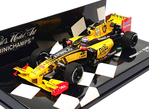 Minichamps 1/43 Scale 410 100012 - F1 Renault R30 V. Petrov 2010 - Yellow