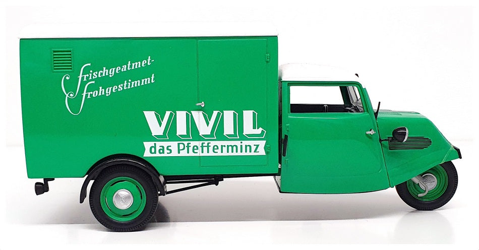 Minichamps 1/18 Scale 71123F - 1950-52 Tempo Haseat Van "Vivil" - Green/White