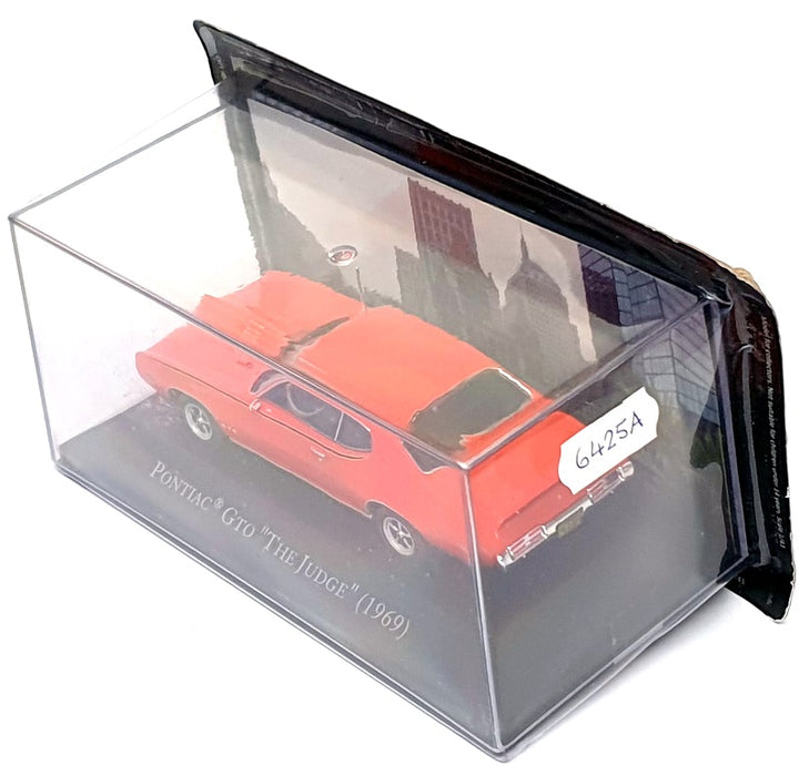 Altaya 1/43 Scale Diecast 6425A - 1969 Pontiac GTO The Judge - Lt. Red
