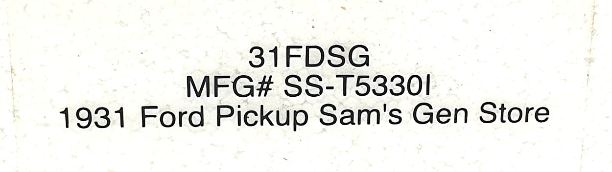 National Motor MM 1/32 Scale SS-T5700X - 1931/1925 Ford Pick-Ups Model A and T