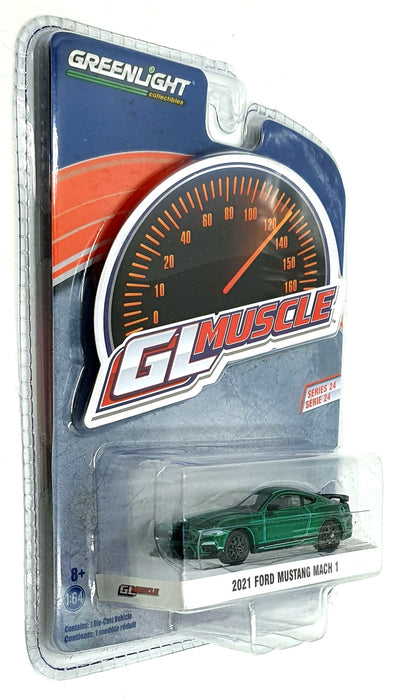 Greenlight 1/64 Scale 13290-F - 2021 Ford Mustang MACH 1 - Chase