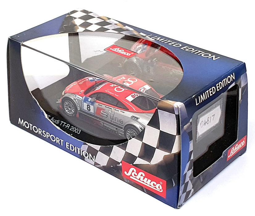 Schuco 1/43 Scale 04817 - ABT Audi TT-R 2003 #8 24H Nurburgring - Red/Silver