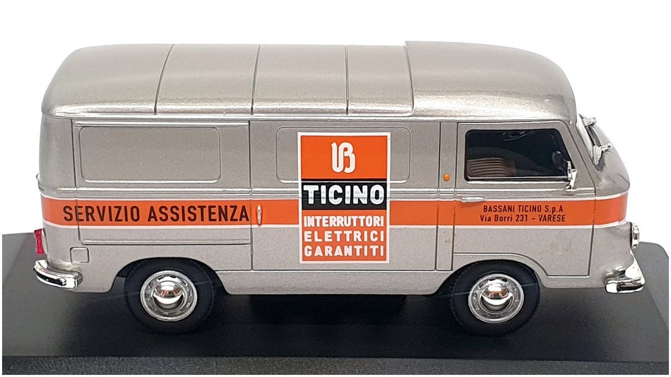 Altaya 1/43 Scale 20624H - 1963 Lancia Jolly Van (Bticino) Silver Grey