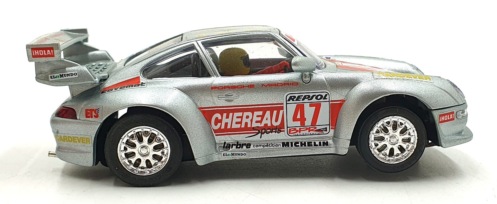 Matchbox SCX 1/32 Scale Slot Car 83490.20 - Porsche 911 #47 Chereau 1996