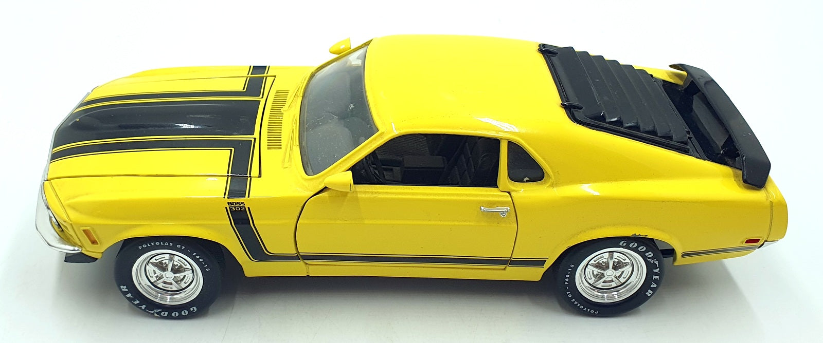 Miniature Voiture 1/18 Ertl – Ford Mustang Boss 1970, Orange, American Muscle