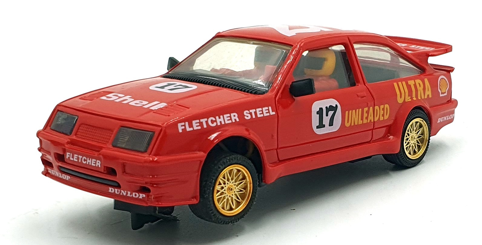 Scalextric 1/32 Scale Slotcar C499 - Ford Sierra #17 Shell - Red