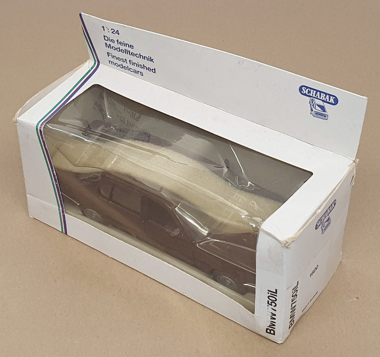 Schabak 1/24 Scale Diecast 1620 - BMW 750iL - Maroon