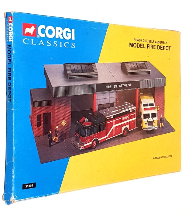 Corgi 1/76 Scale 31803 - Ready Cut Self Assembly Model Fire Depot