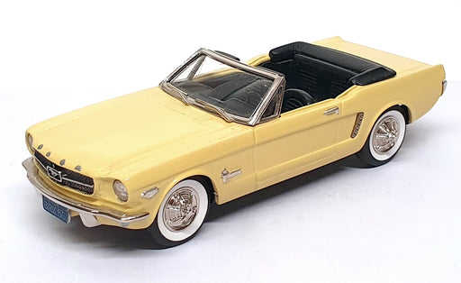 Brooklin Models 1/43 Scale BRK56 - 1965 Ford Mustang - Yellow 1 Of 1000