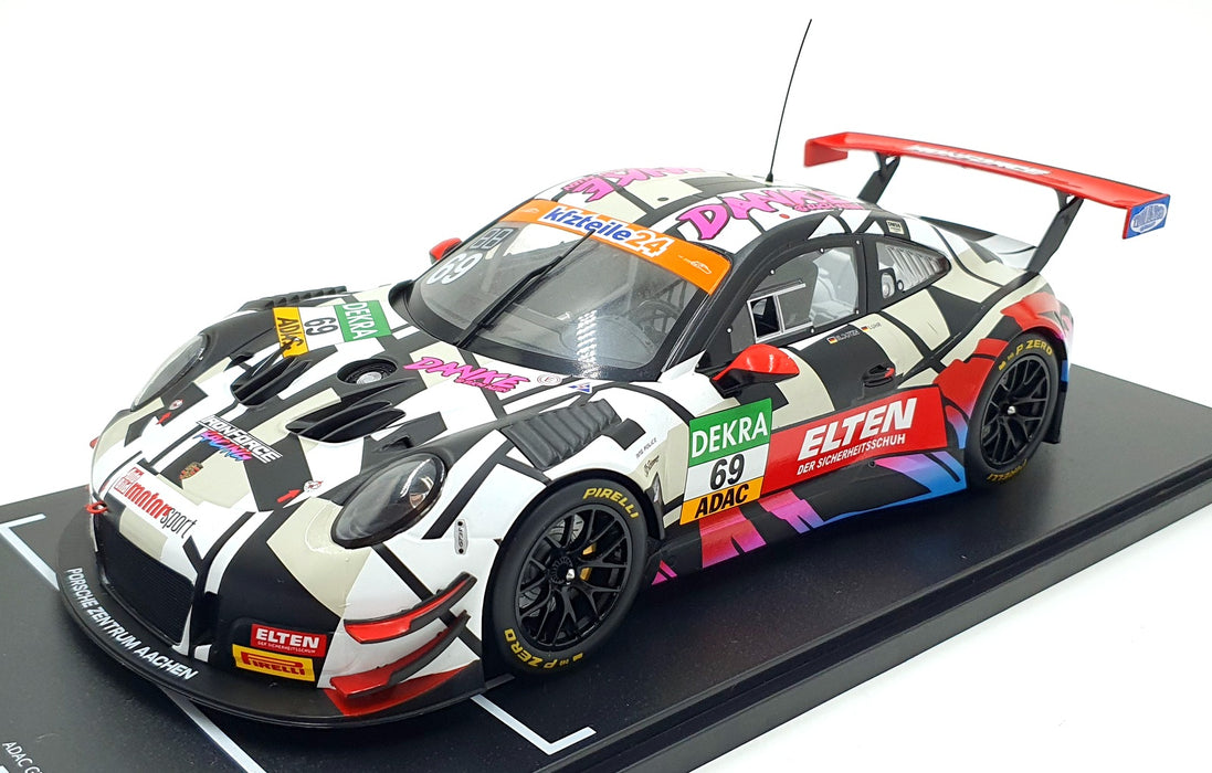 IXO 1/18 Scale Diecast LEGT18020 - Porsche 911 GT3 R 2016 #69 ADAC GT Masters