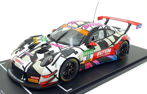 IXO 1/18 Scale Diecast LEGT18020 - Porsche 911 GT3 R 2016 #69 ADAC GT Masters