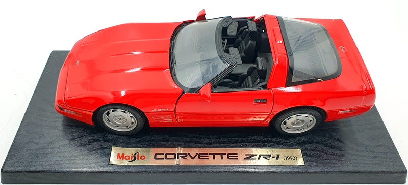 Maisto 1/18 Scale Diecast 31809 - Chevrolet Corvette ZR-1 1992 - Red