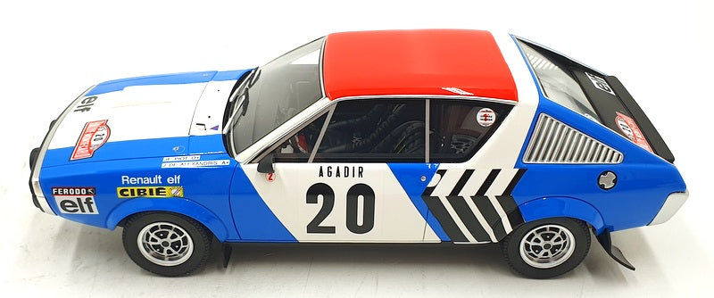 Otto Mobile 1/18 Scale Resin OT357C - Renault 17 Monte-Carlo 1975 J-F Piot  #20