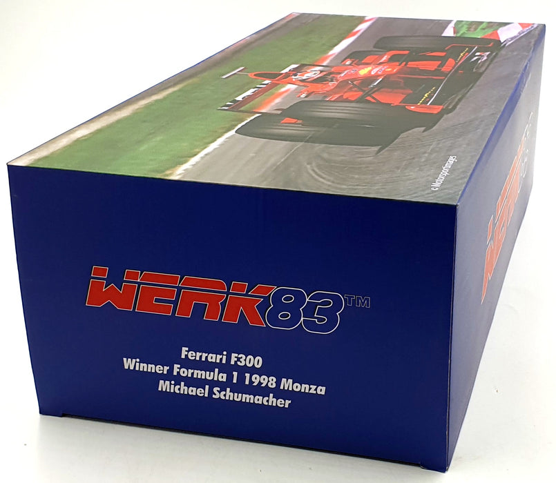 Werk83 1/12 Scale W12003005 - Ferrari F300 F1 #3 1st Monza - Schumacher