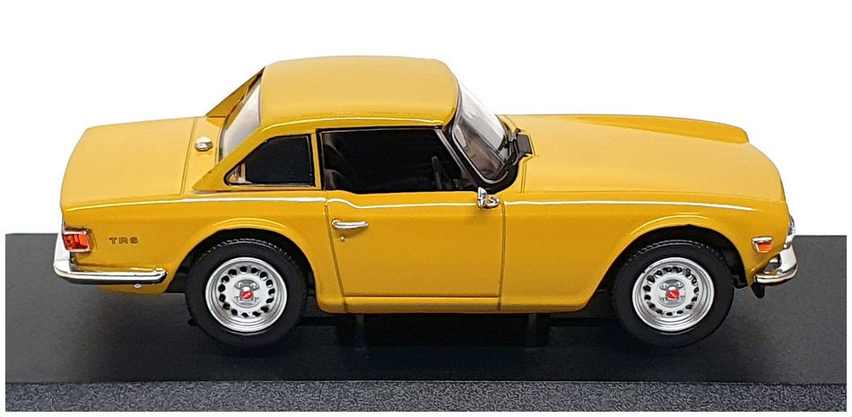 Vanguards 1/43 Scale VA14702 - Triumph TR6 (Hard Top) - Mimosa Yellow
