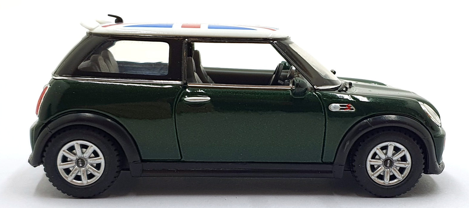 Kinsmart 1/28 Scale Pull Back & Go TY1245 - Mini Cooper S - Green