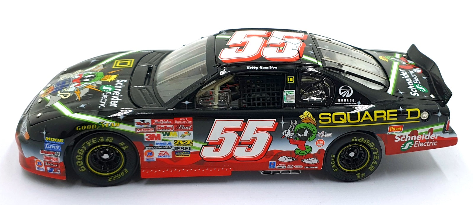 Action 1/24 Scale Diecast 103176 2002 Chevrolet Monte Carlo #55 NASCAR Hamilton