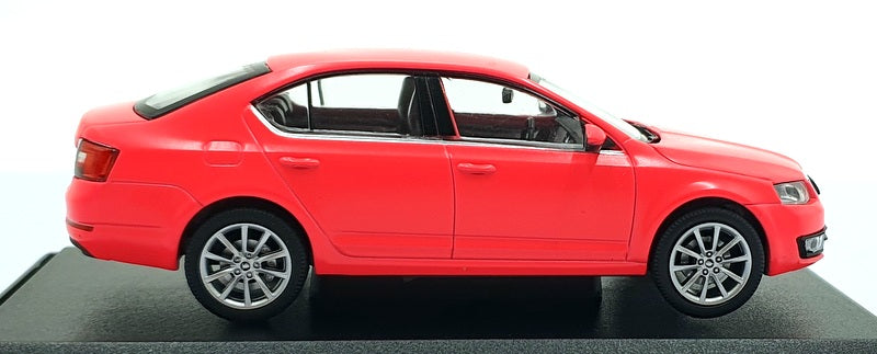 Abrex 1/43 Scale Diecast 143AB-026BW - 2012 Skoda Octavia III - Neon Pink