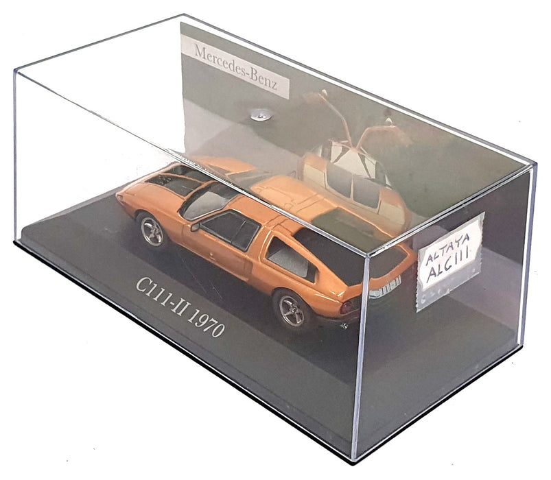 Altaya 1/43 Scale ALC111 - 1970 Mercedes Benz C111-II - Copper Gold
