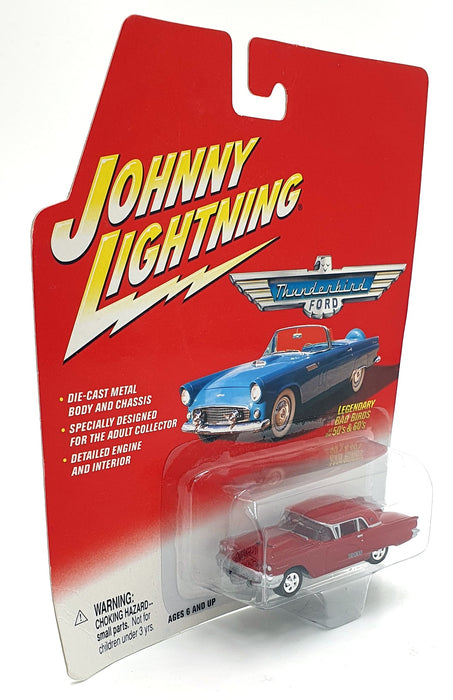 Johnny Lightning 1/64 Scale 455-01 - 1958 Ford T-Bird - Red