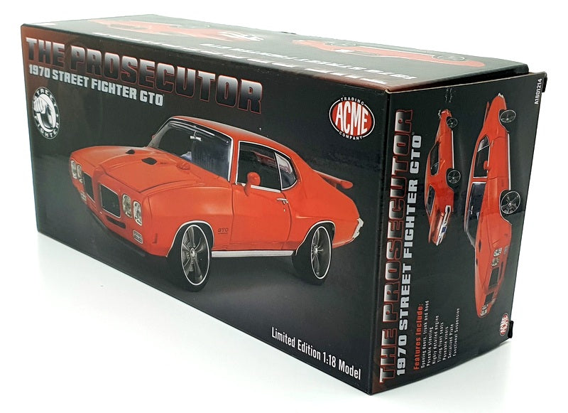 ACME 1/18 Scale A1801214 - 1970 Pontiac Street Fighter GTO The Prosecutor