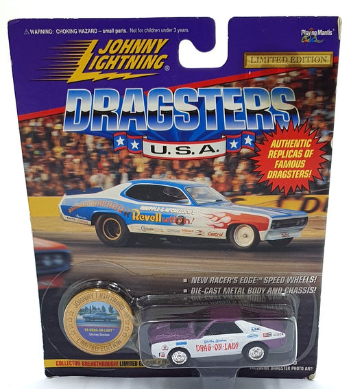 Johnny Lightning 1/64 Scale 320-160 Dragsters USA 1969 Drag-On Lady - S. Shahan