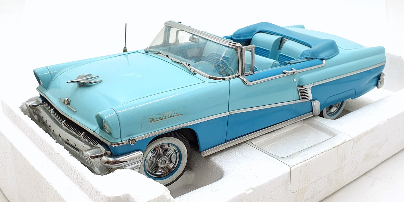 Sun Star 1/18 Scale Diecast 5131 - 1956 Mercury Montclair Convertible -Blue