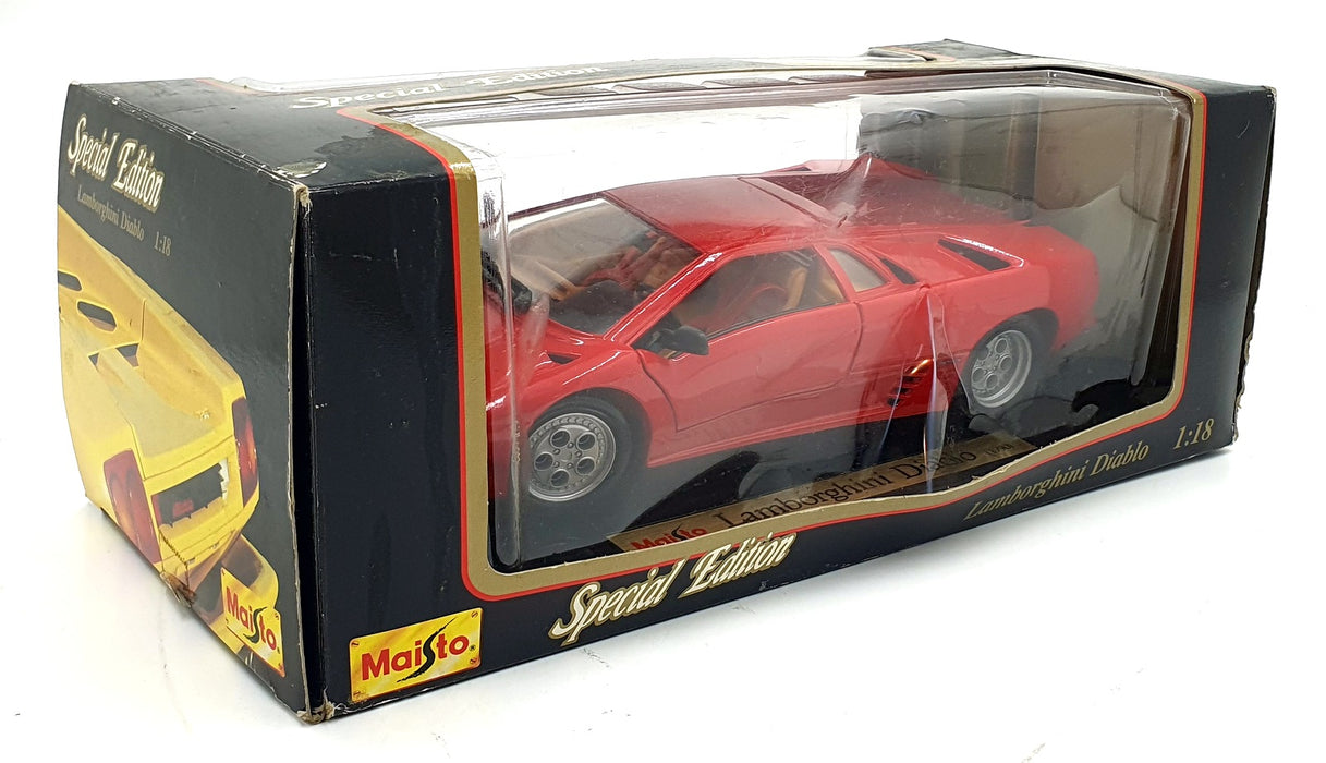 Maisto 1/18 Scale Diecast 31803 - 1990 Lamborghini Diablo - Red