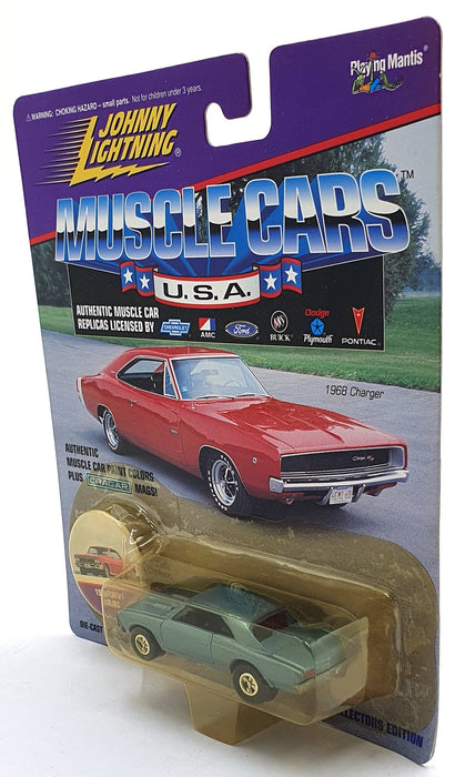 Johnny Lightning 1/64 Scale 202-00 - Muscle Cars 1966 Chevy Malibu - Lt. Blue