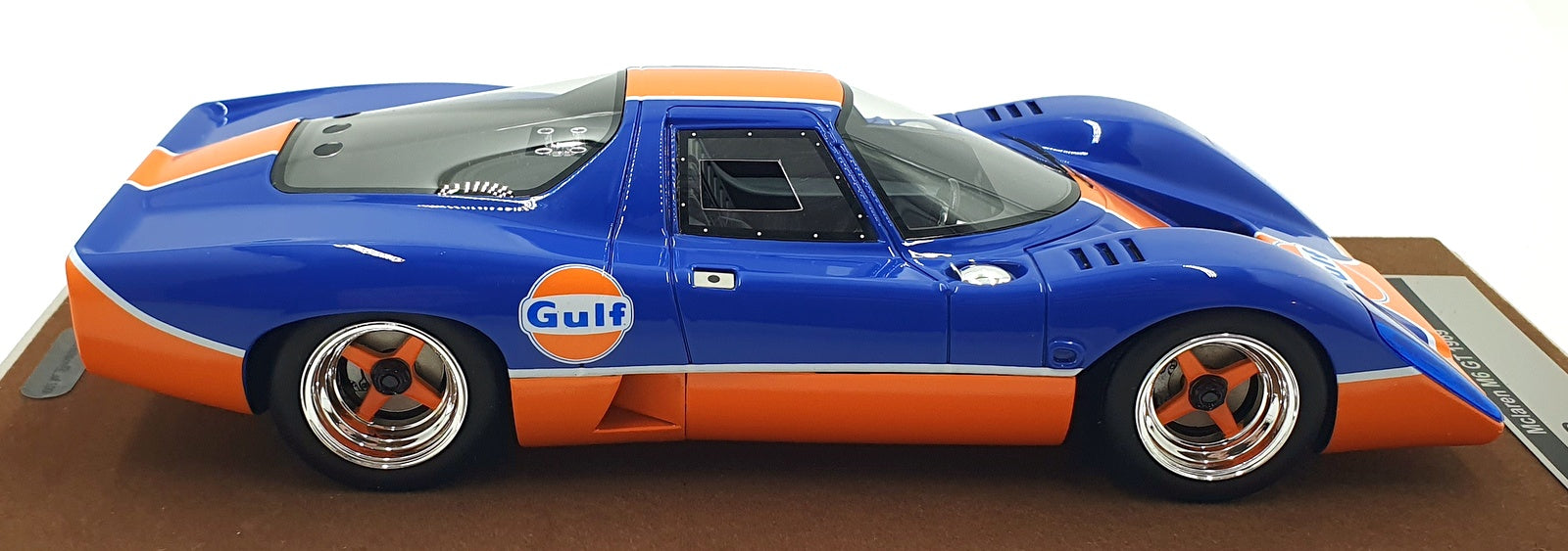 Tecnomodel 1/18 Scale TM18-40C - McLaren M6 GT 1969 Gulf Racing Blue/Orange