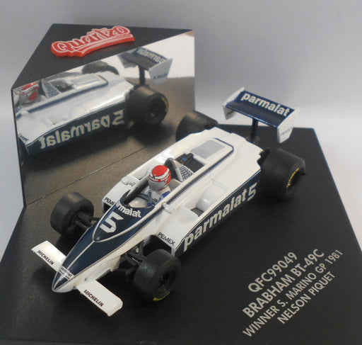 Quartzo 1/43 Scale - QFC99049 BRABHAM BT-49C NELSON PIQUET S.MARINO 1981
