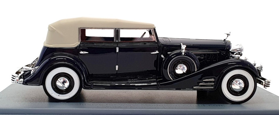 Neo 1/43 Scale 45766 - Cadillac Fleetwood Allweather Phaeton - Blue