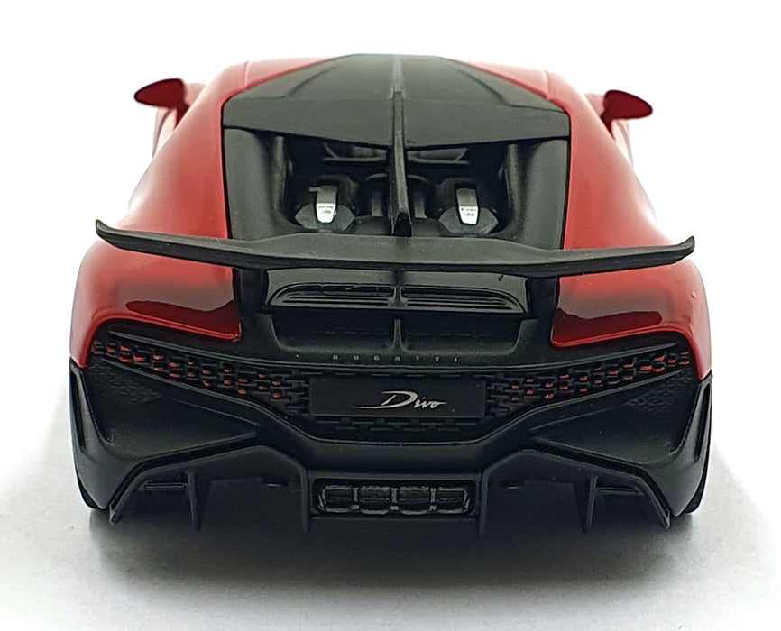 Kinsmart 1/36 Scale Pull Back & Go TY1244 - Bugatti Divo - Red