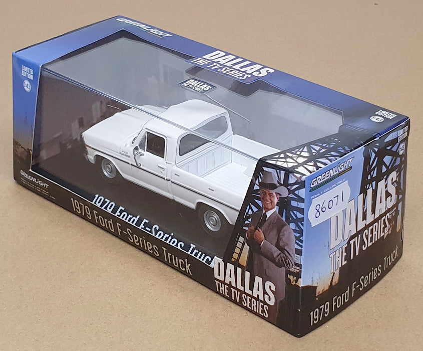 Greenlight 1/43 Scale 86071 - 1979 Ford F-Series Truck Dallas TV Series - White