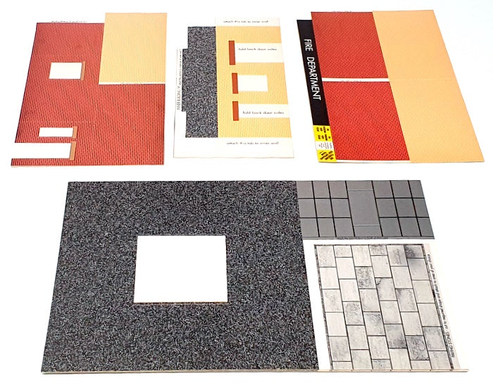 Corgi 1/76 Scale 31803 - Ready Cut Self Assembly Model Fire Depot