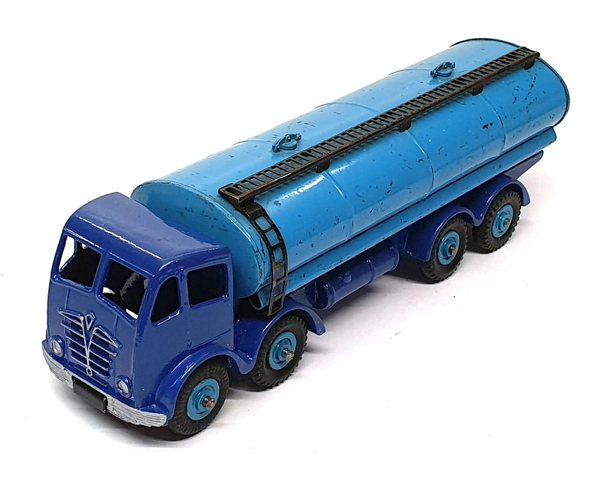  Dinky Toys Original Diecast 504 - Foden 14T Tanker Truck - Blue/Lt. Blue