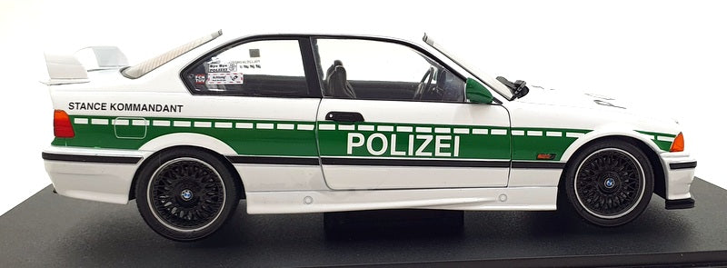 Solido 1/18 Scale S1803915 - 1991 BMW E36 Coupe M3 Drift Polizei 1991