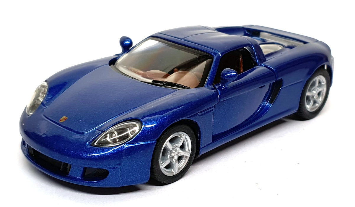 Kinsmart 1/32 Scale Pull Back & Go TY1239 - Porsche Carrera - Met. Blue