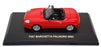 Edison Giocattoli 1/43 Scale 803721 - 2003 Fiat Barchetta Palinuro - Red