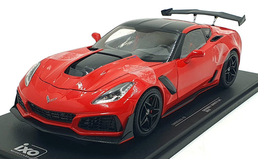 IXO 1/18 Scale 18RDC243-FO - 2019 Chevrolet Corvette C7 ZR1 - Red