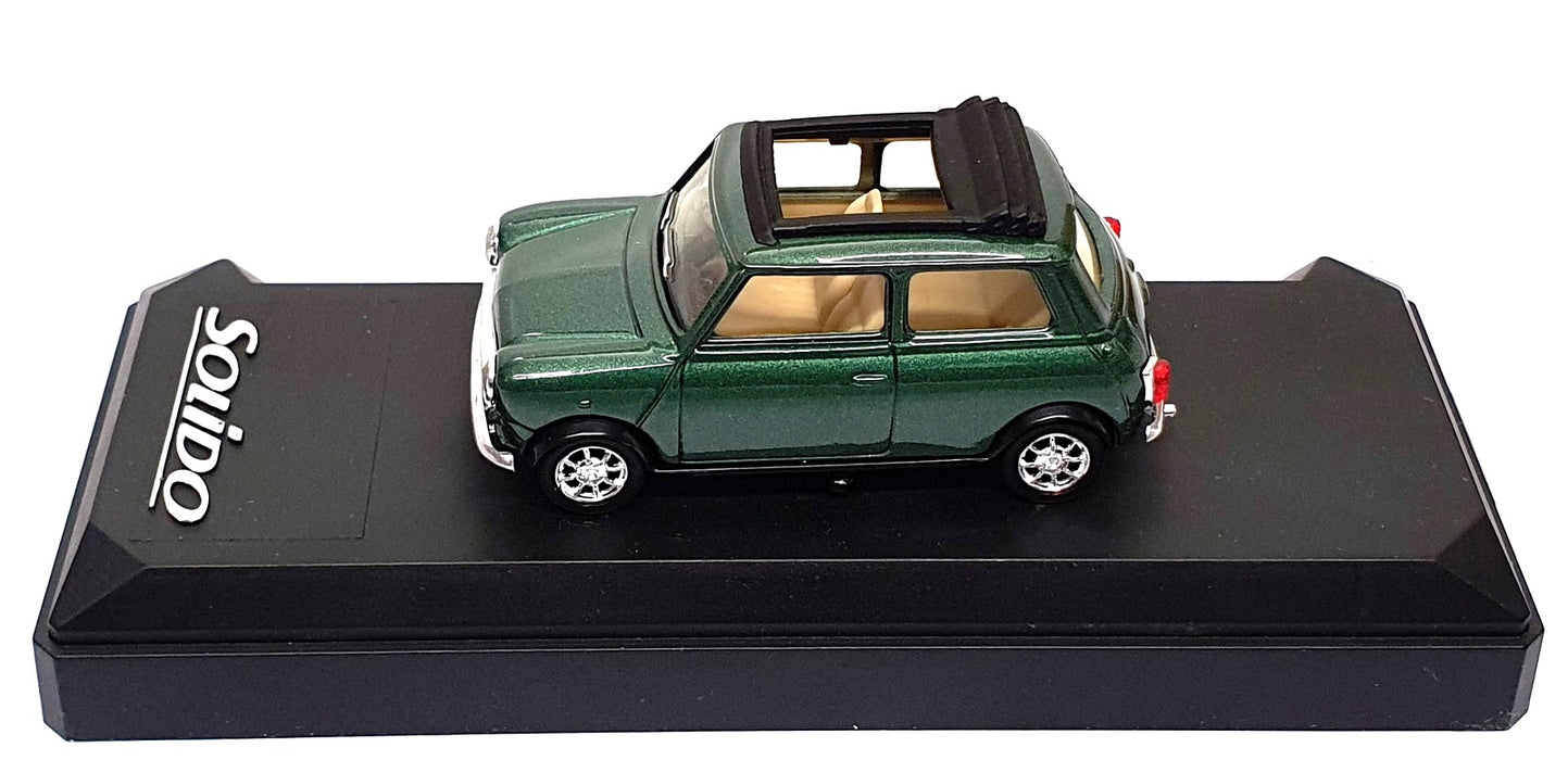 Solido 1/43 Scale 1536 - 1995 Rover Mini Open Top - Met. Green