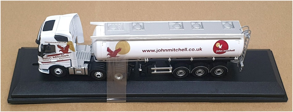 Oxford Diecast 1/76 Scale 76VOL4012 - Volvo FH4 Cylindrical - John Mitchell