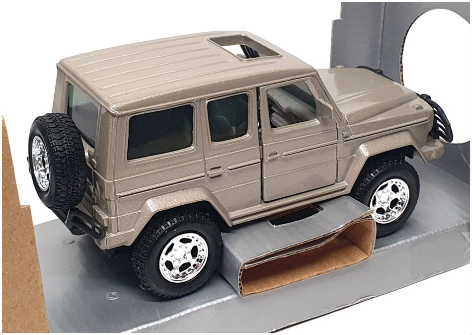 NewRay 1/32 Scale Super Friction 44323 - Mercedes Benz 300GD - Met Grey