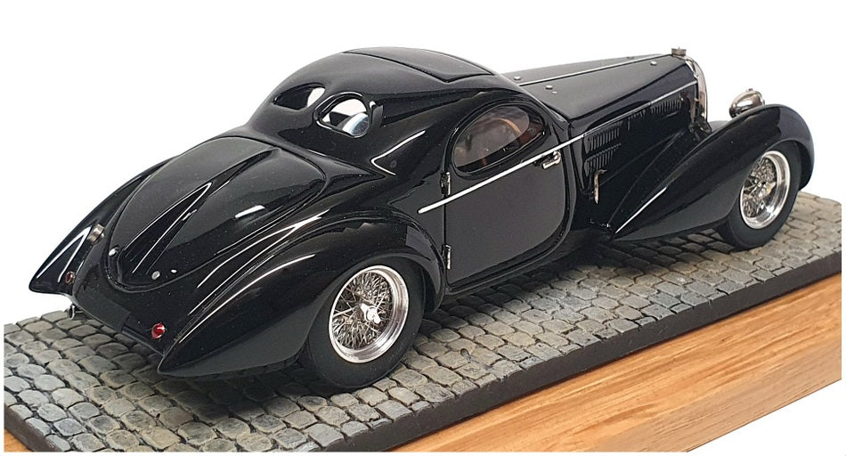 Heco Miniatures 1/43 Scale 391M - 1939 Bugatti 57S Gangloff - Black