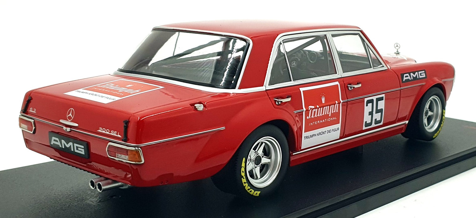 Werk83 1/18 Scale Diecast W18030006 Mercedes 300 SEL 6.8 #35 Hockenheim1971