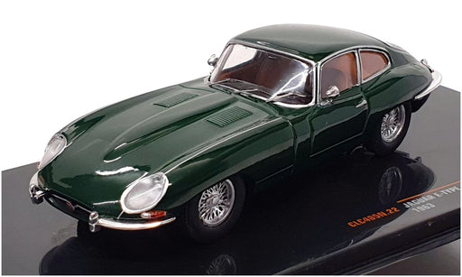Ixo 1/43 Scale Diecast CLC485N.22 - 1963 Jaguar E-Type - Green
