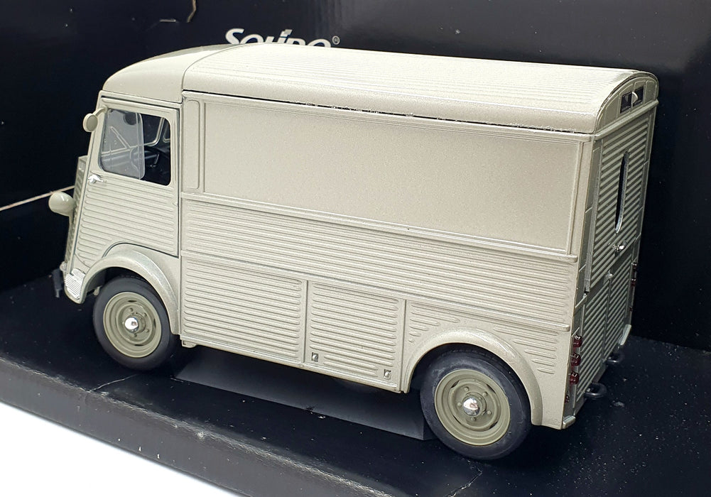 Solido 1/21 Scale Diecast 8054 - 1962 Citroen Type HY Vitre - Silver Grey